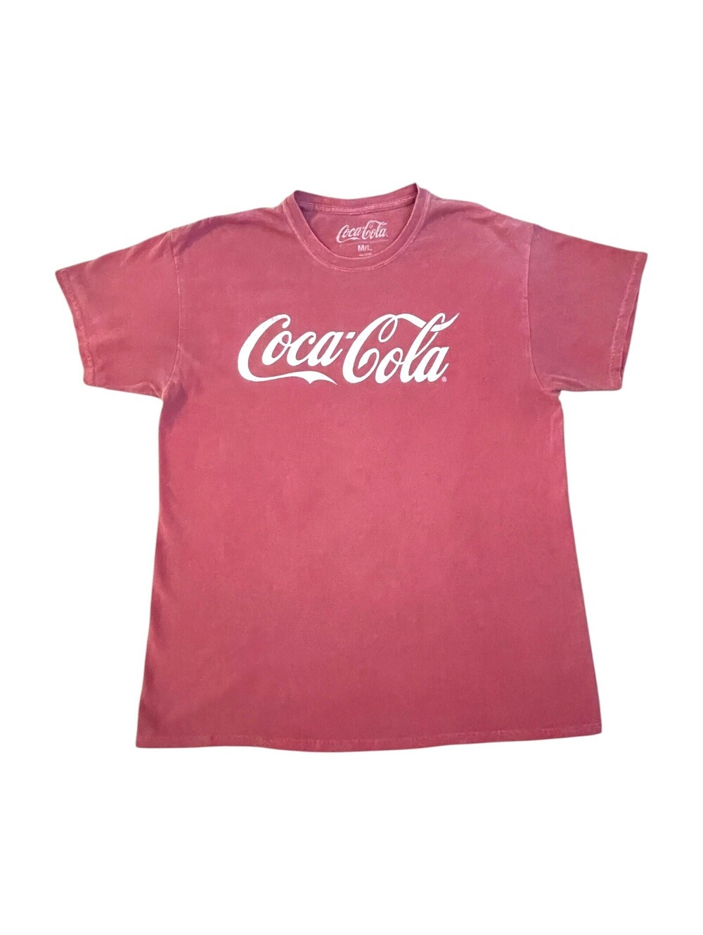 Vintage Red Coca-Cola T-Shirt Size M/L Good Condition CLEAN!